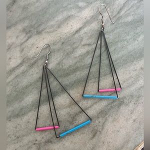 80’s earrings.